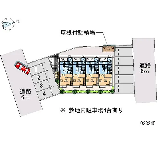 ★手数料０円★犬山市富岡新町　月極駐車場（LP）